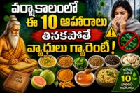 వర్షాకాలంలో ఆరోగ్యానికి ఉపయోగపడే 10 ఆహారాలు – చరక సంహిత సూచనలు
